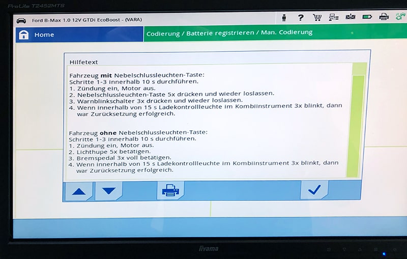 The right code of the BEM for Battery replacement | VARTA Automotive ...