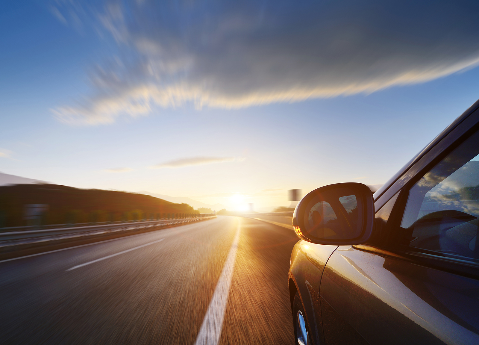Auto auf der Straße