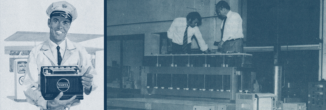 1965: VARTA® entra in produzione di serie.
